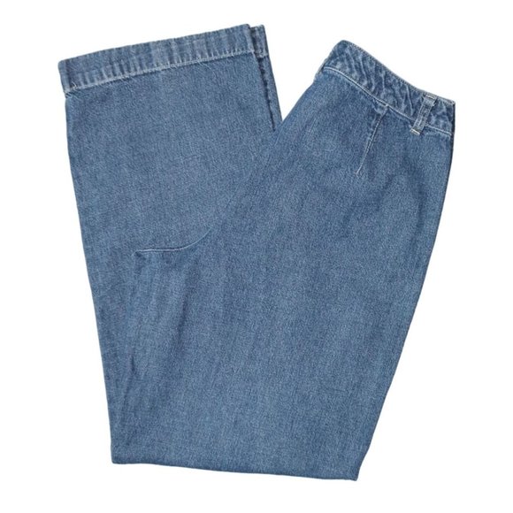 Liz Claiborne Denim - Liz Claiborne Jeans Womens Size 12 Trouser Fit Blue Denim
